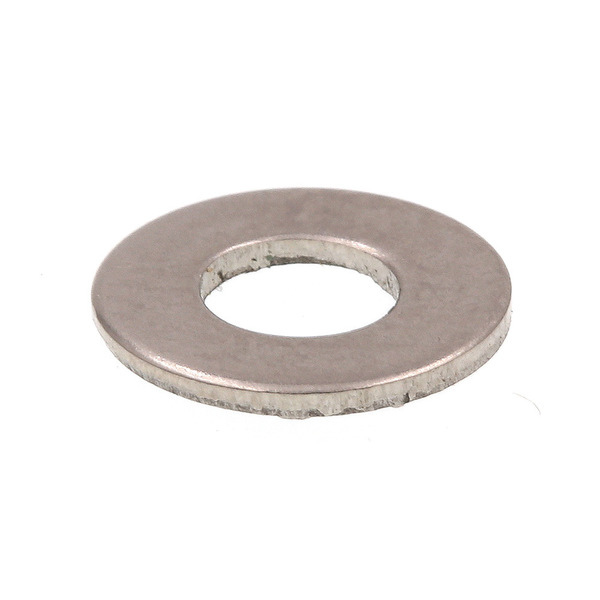 Prime-Line Flat Washer, Fits Bolt Size #8 , Stainless Steel Plain Finish, 100 PK 9079664